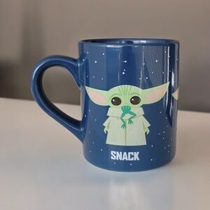 Star Wars Mandalorian Baby Yoda Ceramic Mug "Snack Attack Protect"